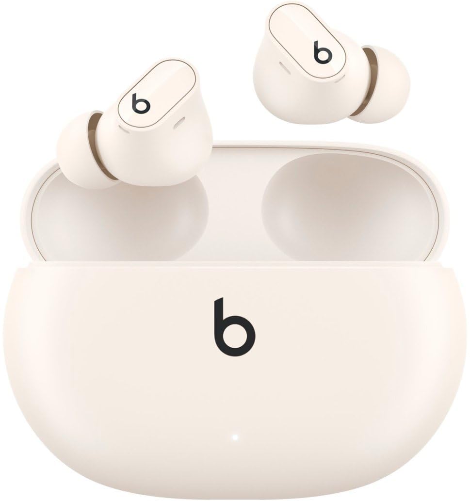 Beats Studio Buds + True Wireless Noise Cancelling Earbuds - Black/Gold (Renewed)