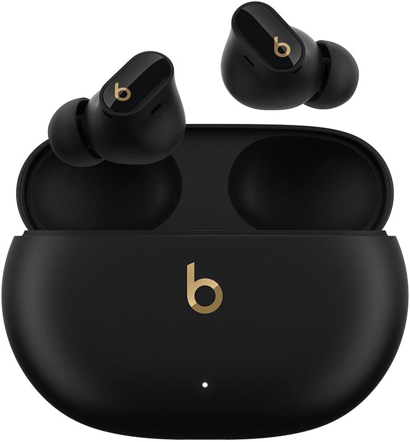 Beats Studio Buds + True Wireless Noise Cancelling Earbuds - Black/Gold (Renewed)
