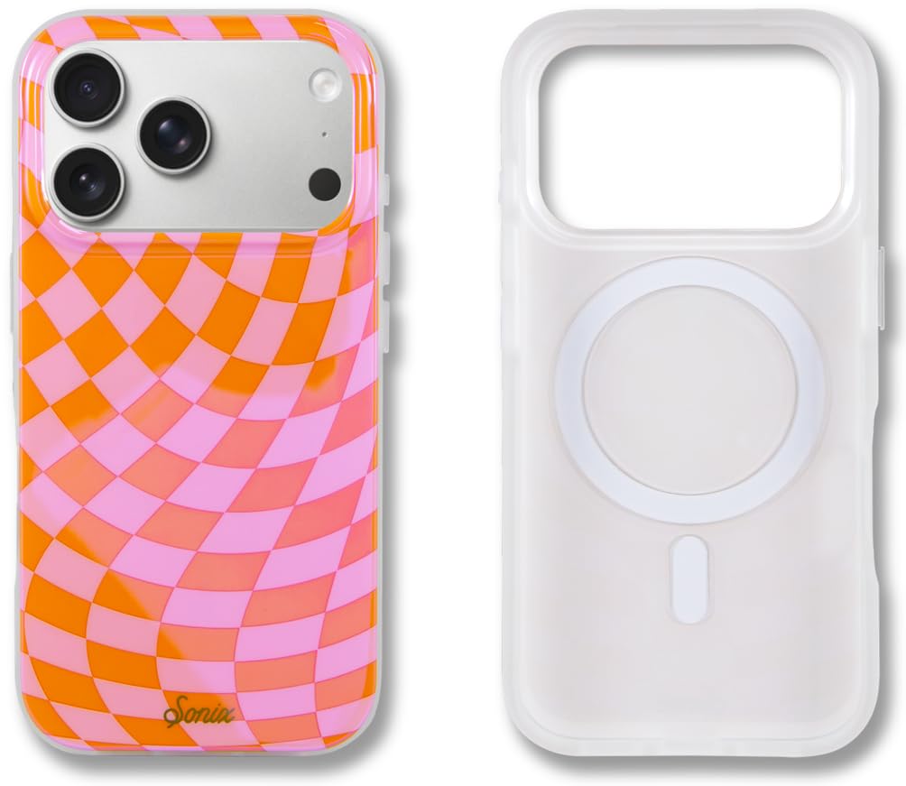 Sonix Case for iPhone 17 Pro Max | Compatible with MagSafe | 10ft Drop Tested | Tortoiseshell | Brown Tort