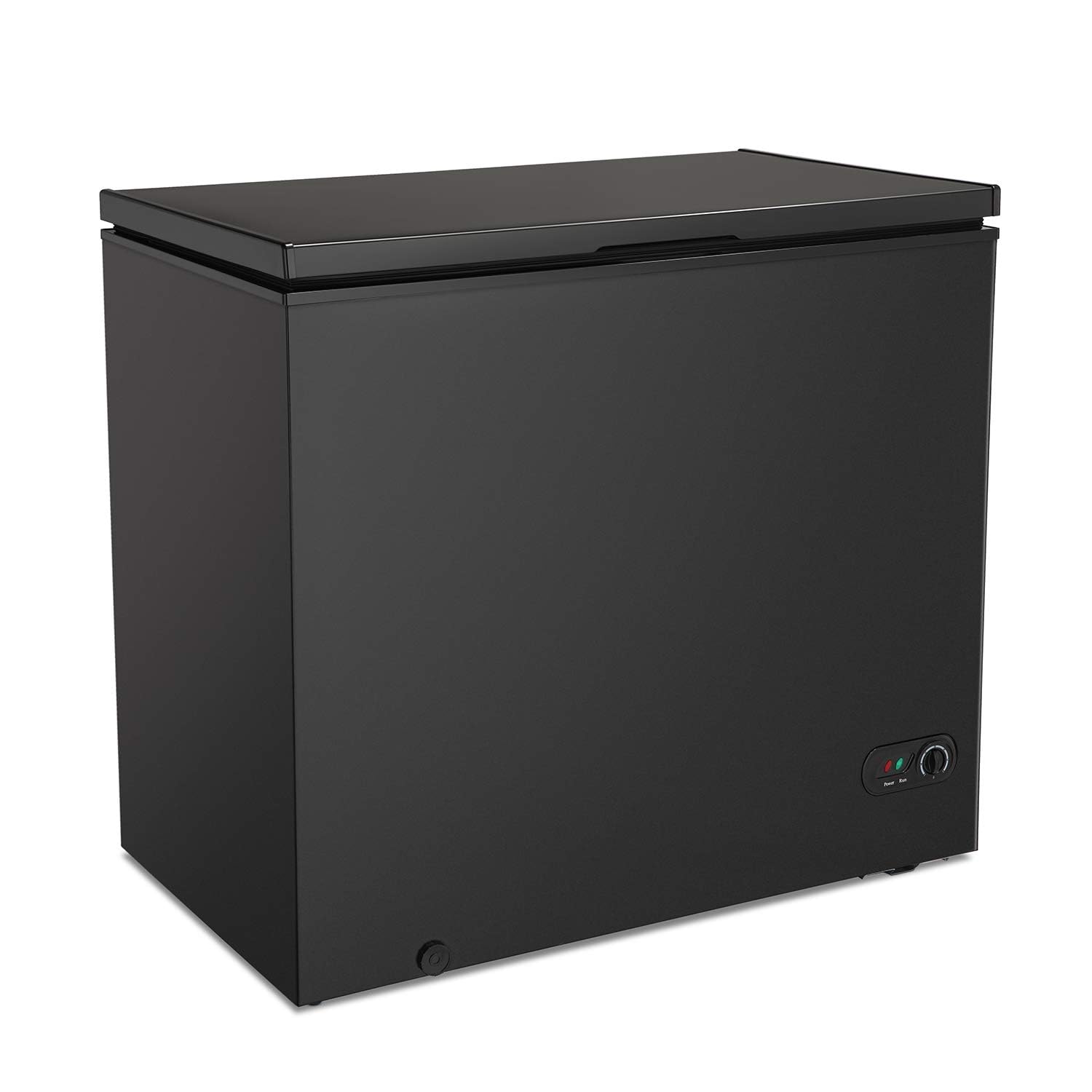 Antarctic Star 7.0 Cu.ft Chest Freezer 6.8℉to -4℉with Removable Basket Free Standing Top open Door Compact Freezer with Adjustable 7 Temperature Defrost Water Drain/Power Saving UL Certified White