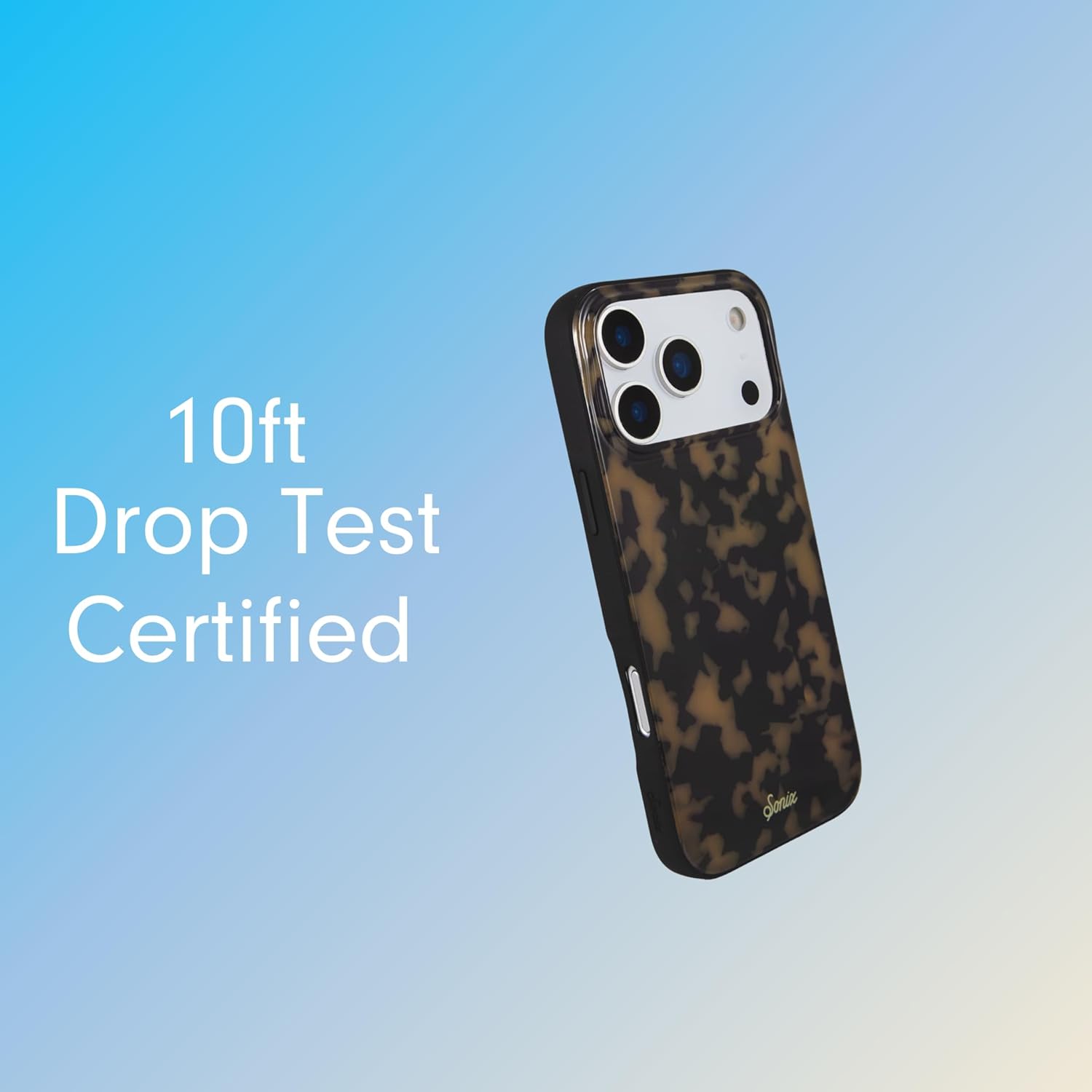 Sonix Case for iPhone 17 Pro Max | Compatible with MagSafe | 10ft Drop Tested | Tortoiseshell | Brown Tort