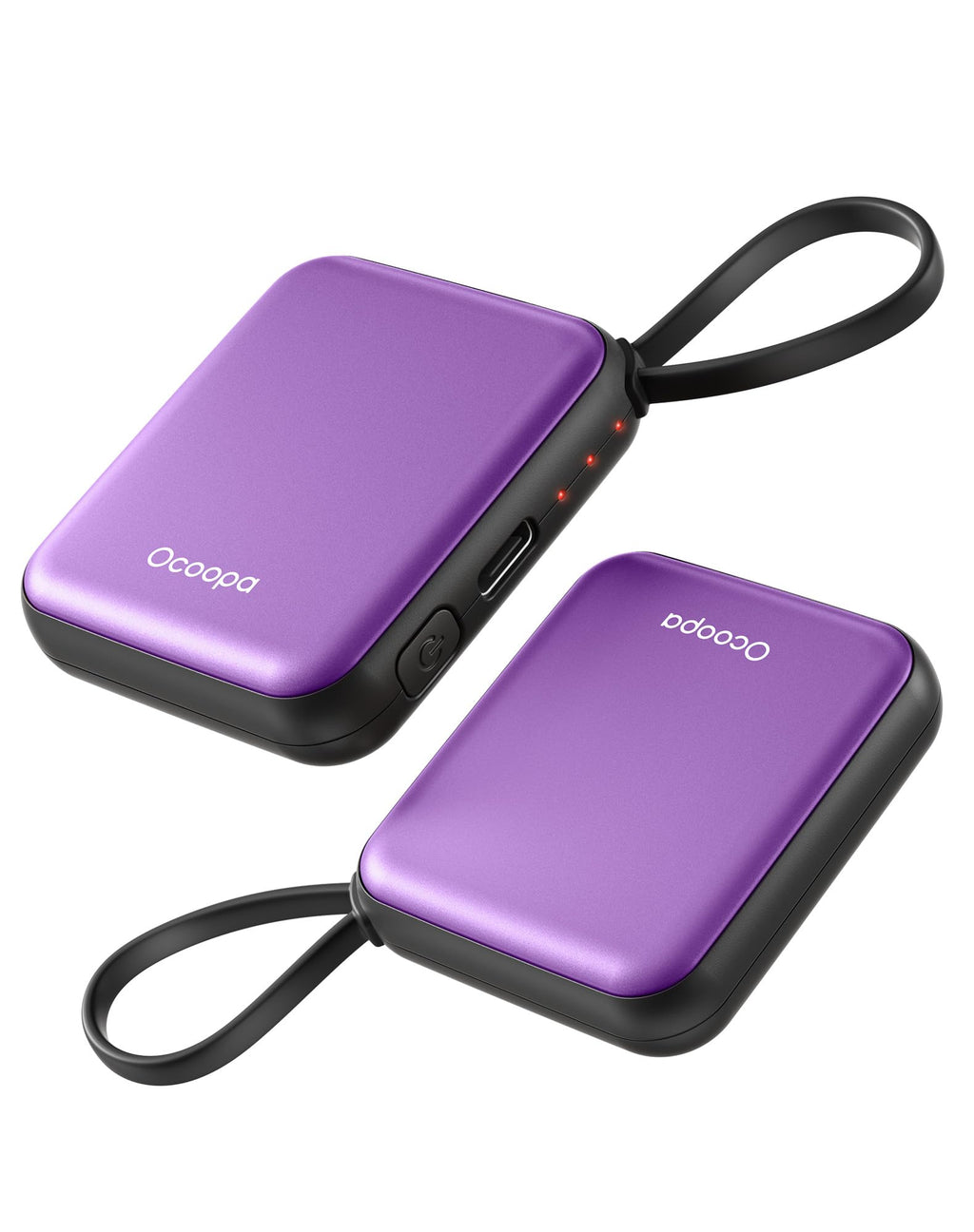 Ocoopa Hand Warmers Rechargeable UT5 Nano – Slim Electric Pocket Heater, Smart Temp Control, 14Hrs Battery, UL Safety, Artists in Bloom Design, Practical Gifts for Women, Christmas, Outdoor, Office