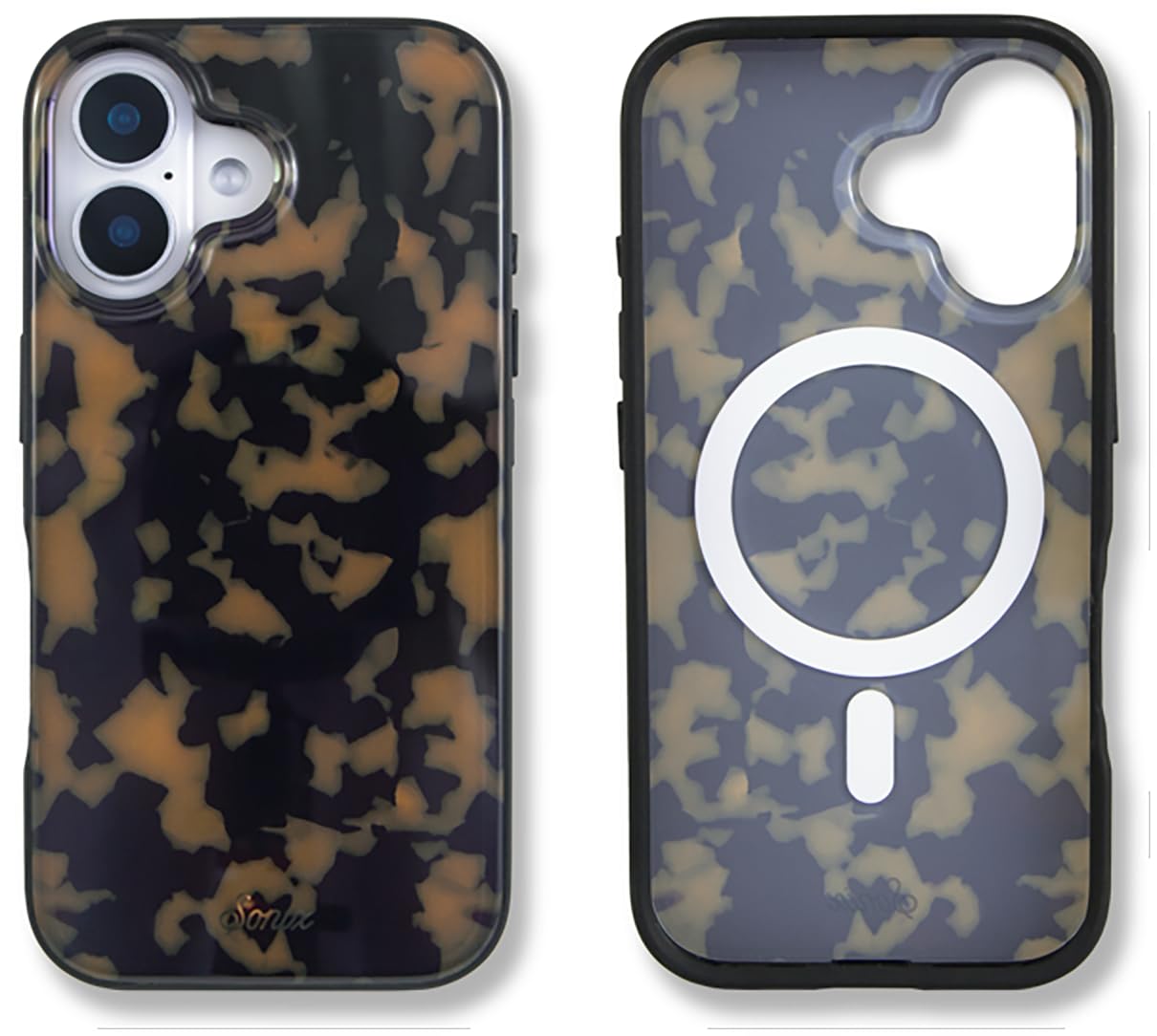 Sonix Case for iPhone 17 Pro Max | Compatible with MagSafe | 10ft Drop Tested | Tortoiseshell | Brown Tort