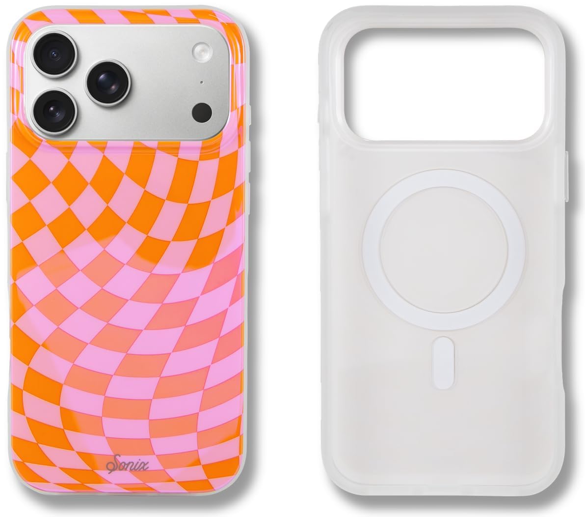 Sonix Case for iPhone 17 Pro Max | Compatible with MagSafe | 10ft Drop Tested | Tortoiseshell | Brown Tort