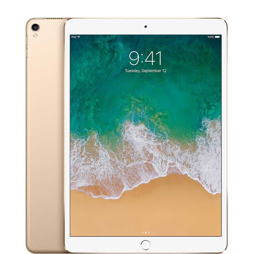 Apple iPad Pro 10.5-inch 64GB WiFi Only, Gold (Renewed)