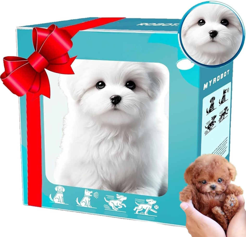 2026 Upgrade Robot Puppy - Ai Robot Dog, My Realistic Robots Puppy, That Acts Like a Real Puppys - Walking, Barking, Tail Wagging (Style-b)