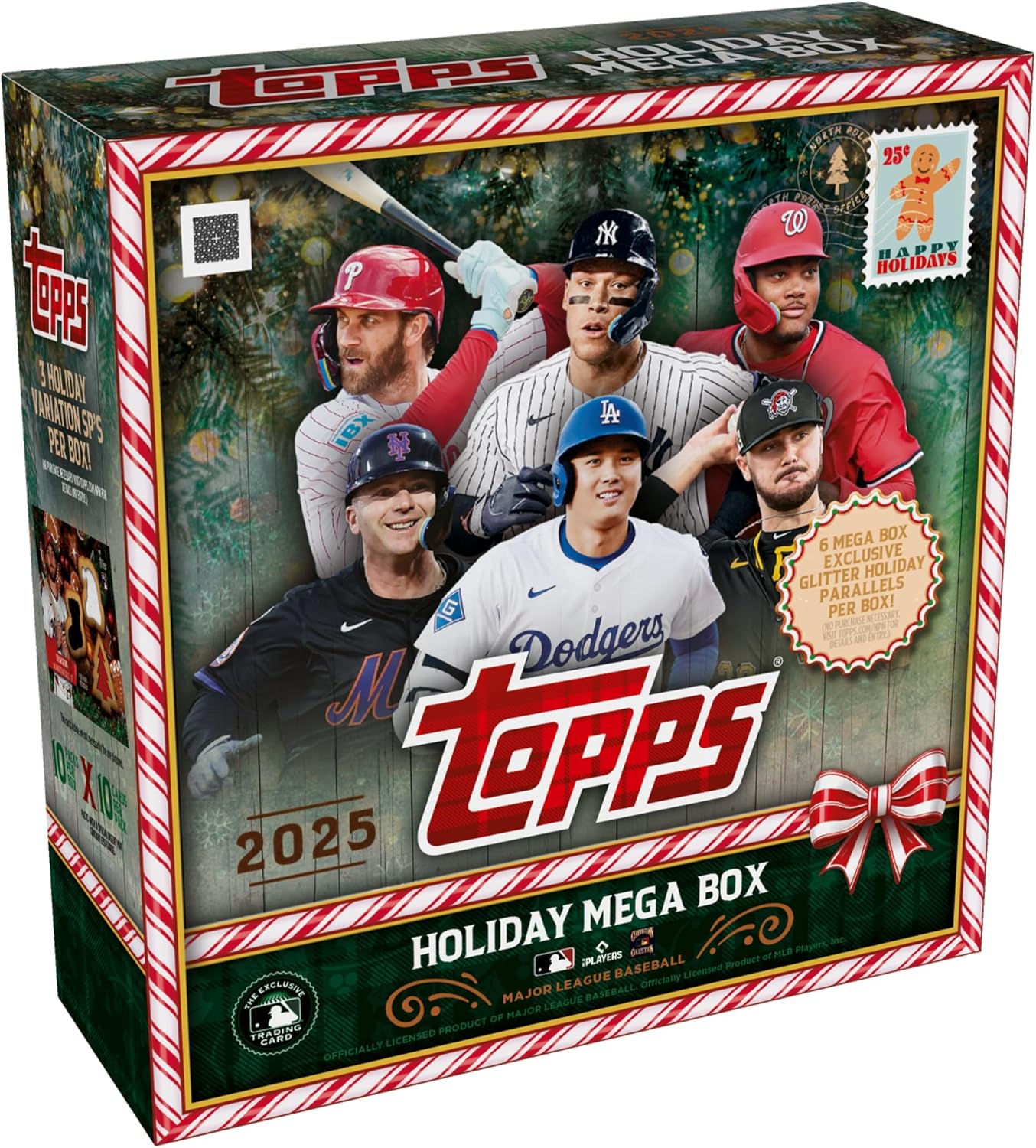 2025 Topps Holiday Baseball - Factory Sealed - Mega Box