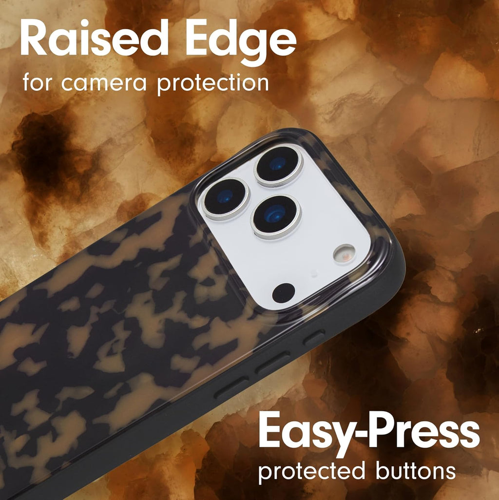 Sonix Case for iPhone 17 Pro Max | Compatible with MagSafe | 10ft Drop Tested | Tortoiseshell | Brown Tort