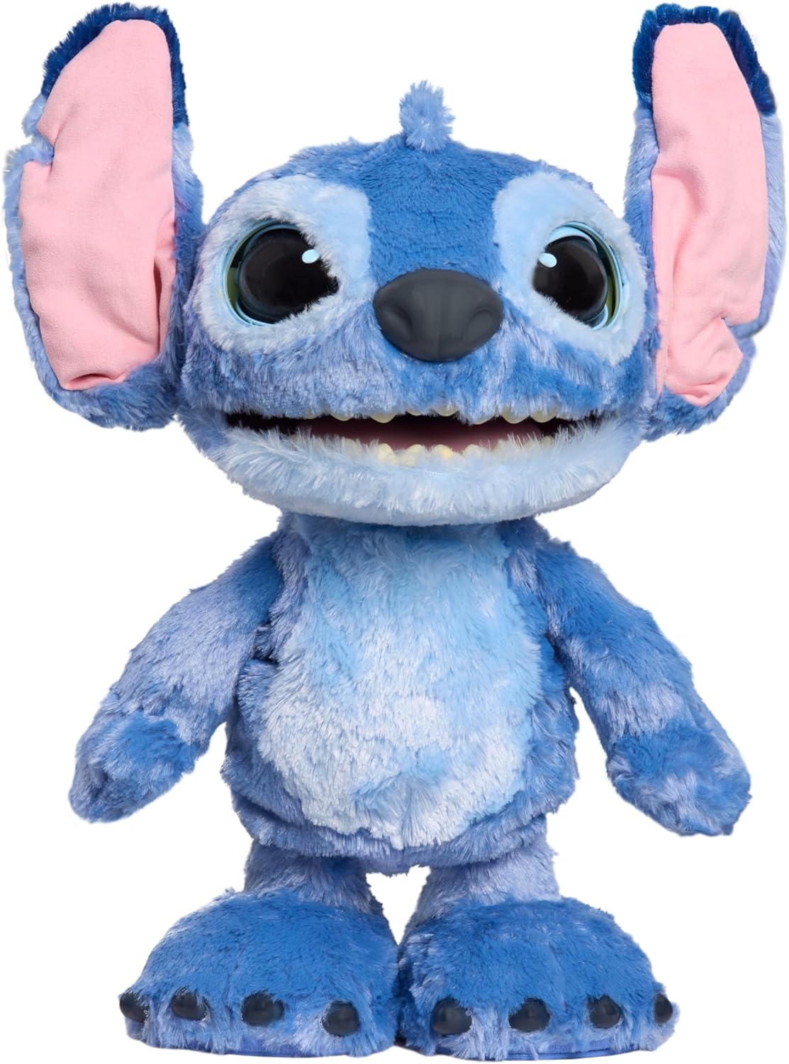 Disney Stitch Ultimate Interactive 17" Plush Toy, 100+ Sounds & Reactions, Inspired by Disney’s Live-Action Lilo & Stitch Film, New Movie Toy for Fans, Girls, Boys, Kids 3 and Up by Just Play