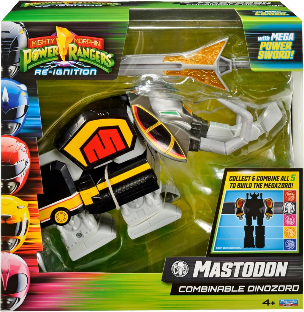 POWER RANGERS Mighty Morphin Re-Ignition - Mastodon Deluxe Combinable Dinozord by Playmates Toys