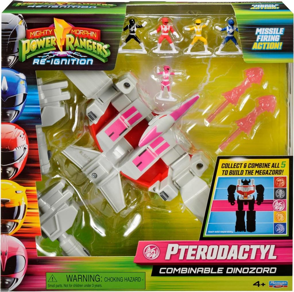 POWER RANGERS Mighty Morphin Pterodactyl Combinable Dinozord by Playmates Toys