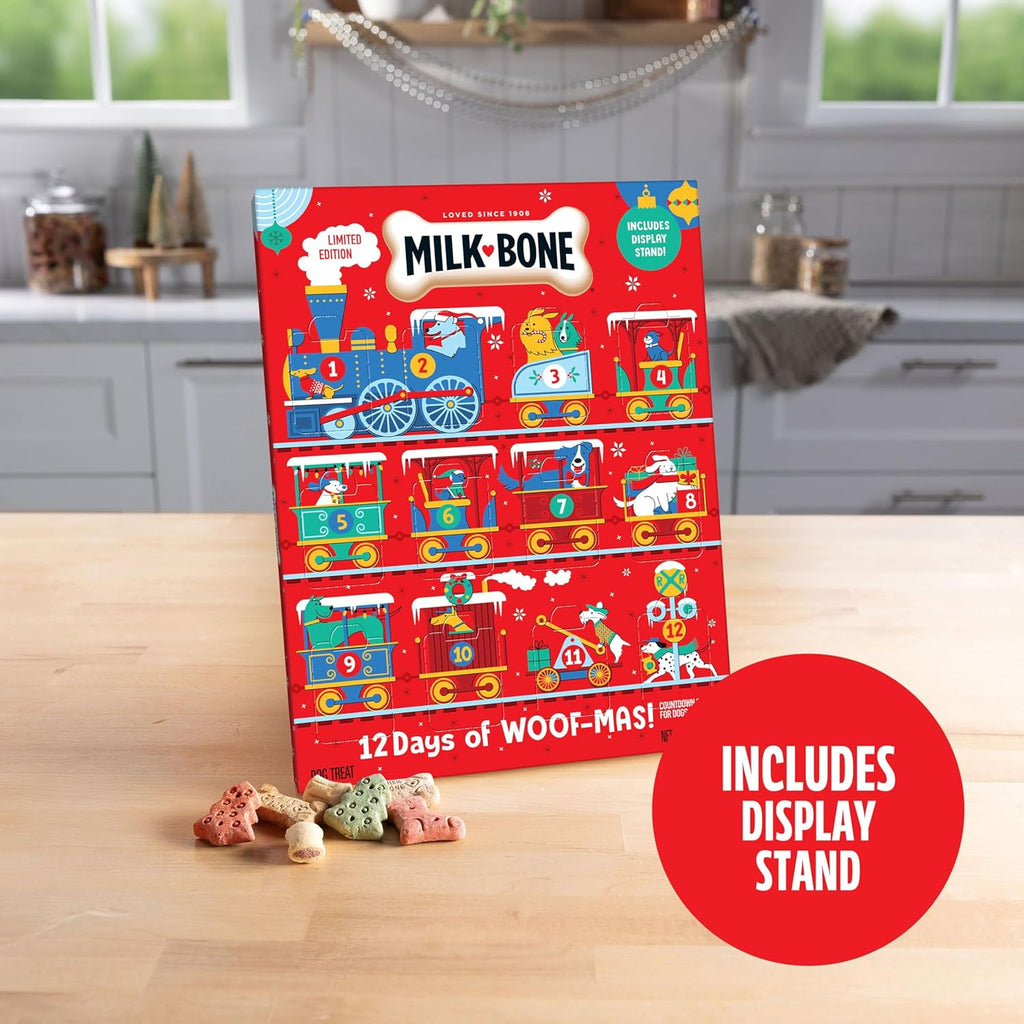 Milk-Bone Holiday 12 Day Treat Calendar, 2.85 oz Box