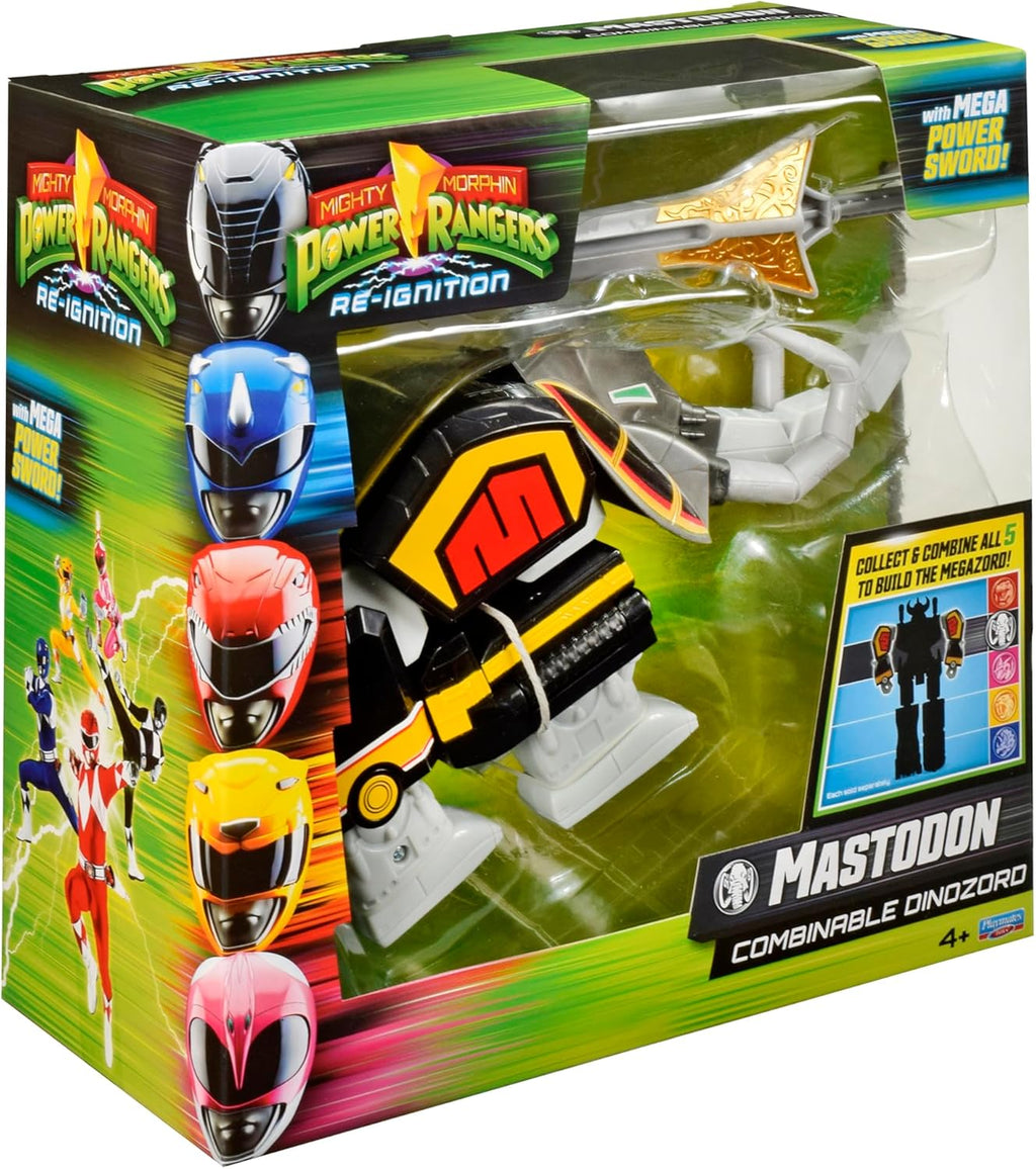 POWER RANGERS Mighty Morphin Re-Ignition - Mastodon Deluxe Combinable Dinozord by Playmates Toys