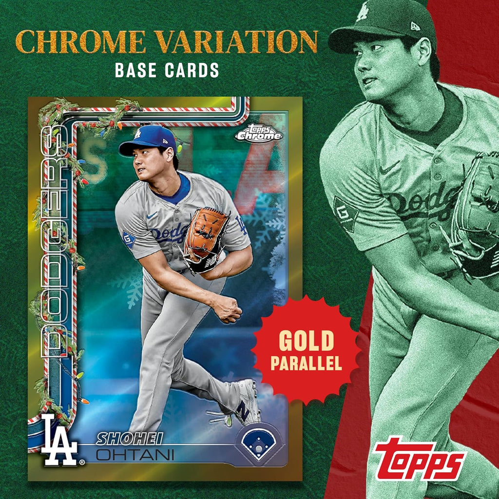 2025 Topps Holiday Baseball - Factory Sealed - Mega Box