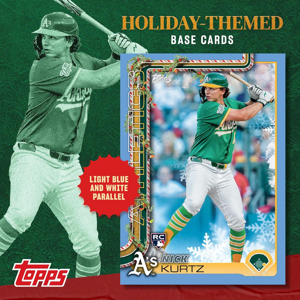 2025 Topps Holiday Baseball - Factory Sealed - Mega Box