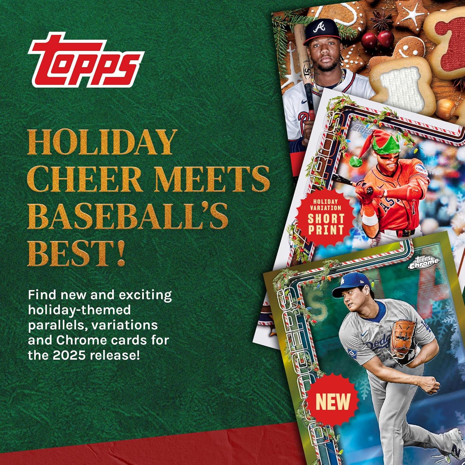 2025 Topps Holiday Baseball - Factory Sealed - Mega Box