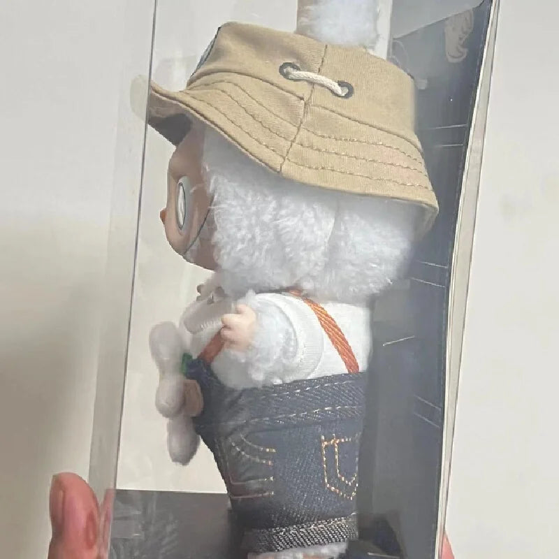 Labubu1: 1 Copy Fall In Wild Series Lisa Same The Monsters 17cm Labubu Rag Vinyl Plush Doll Tide Play Pendant Gift Available In