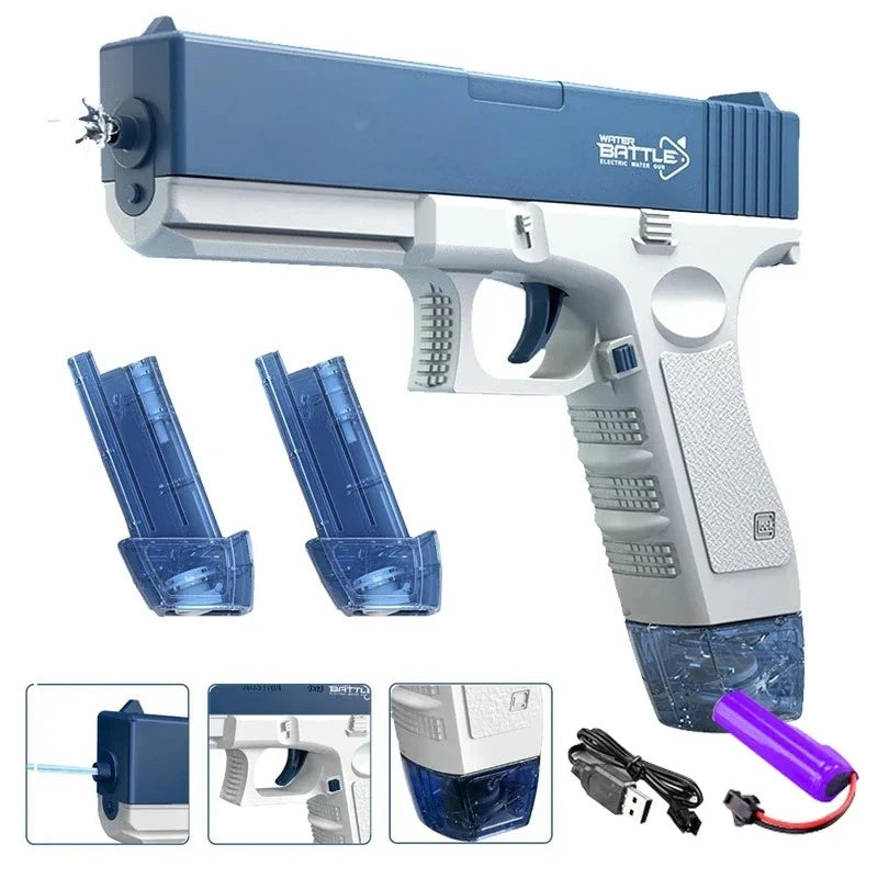 Electric Water Gun Fully Automatic Shooting Toy Summer Beach Outdoor Entertainment Toy  Children's and Adult Gifts M416