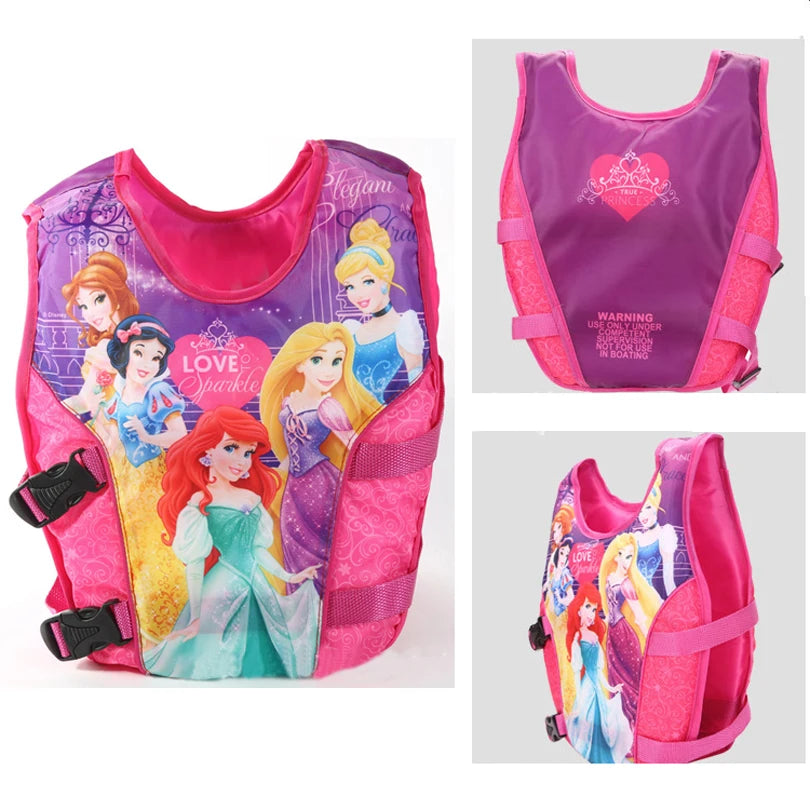 Hot Toys Boy Girl Non Inflatable Swim Vest Float Vest Swim Learning Assisted Swimwear Swimming Pool Accessories for Kid 8-18kgs