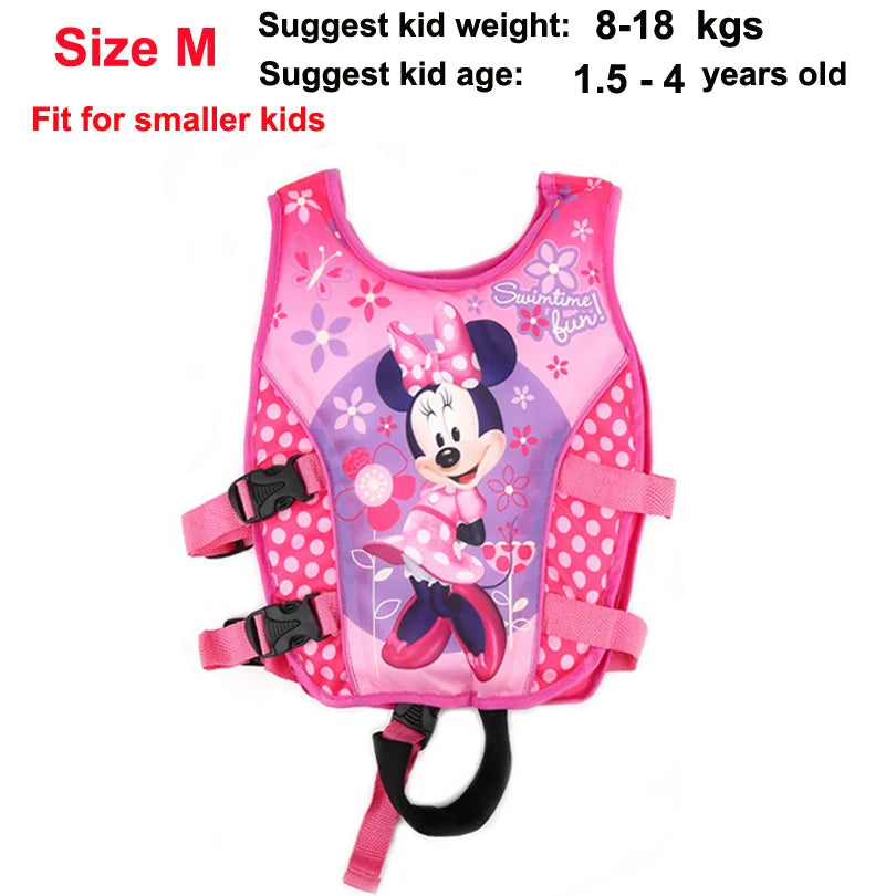 Hot Toys Boy Girl Non Inflatable Swim Vest Float Vest Swim Learning Assisted Swimwear Swimming Pool Accessories for Kid 8-18kgs