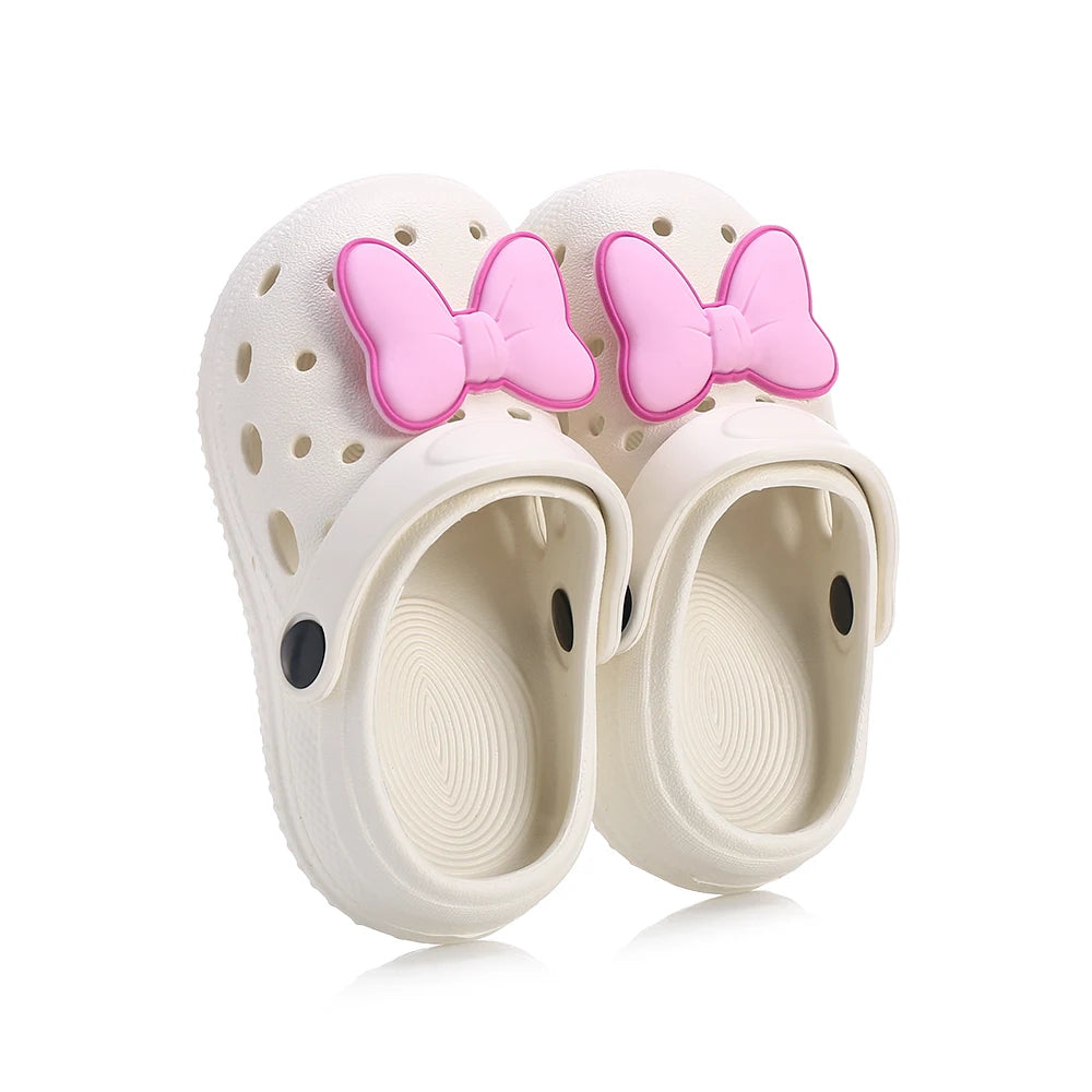 New Children's Slippers Waterproof Summer Outdoor Anti-Slip Beach Shoes for Boy Girl Fashion Garden Hole Shoes