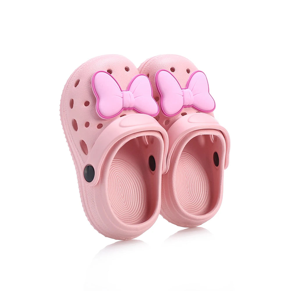 New Children's Slippers Waterproof Summer Outdoor Anti-Slip Beach Shoes for Boy Girl Fashion Garden Hole Shoes