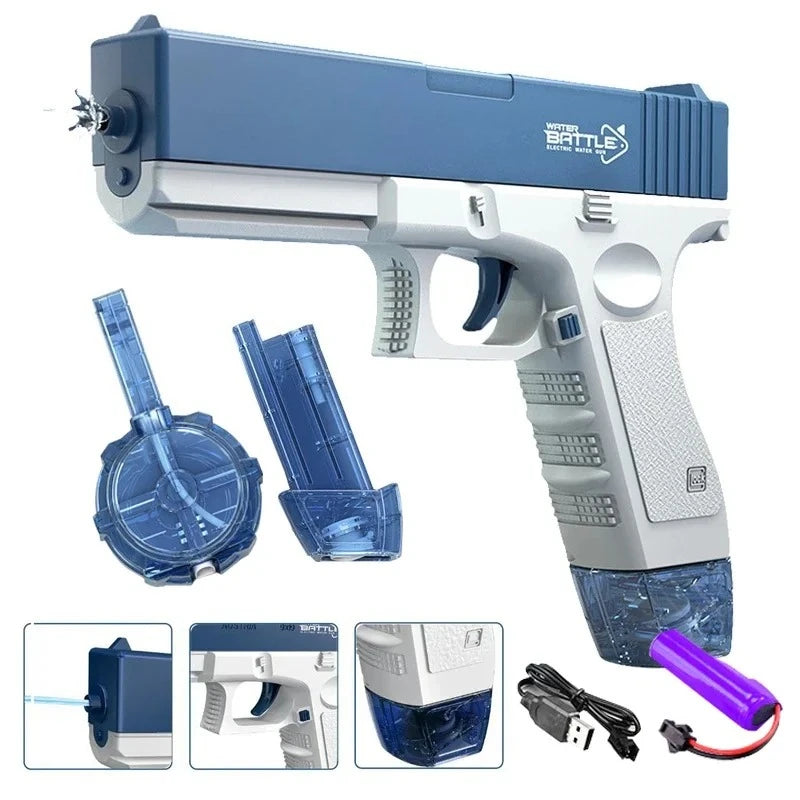 Electric Water Gun Fully Automatic Shooting Toy Summer Beach Outdoor Entertainment Toy  Children's and Adult Gifts M416
