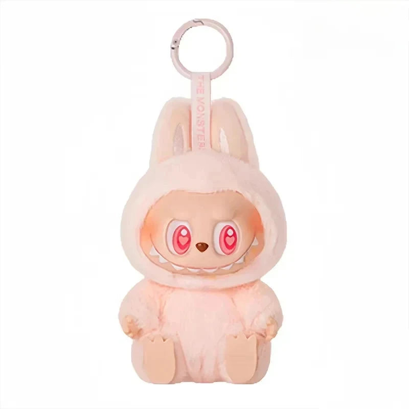 In Stock Hot Anime Figure Labubu Have A Seat Series PVC Pendant Doll Model Toy Kawaii Monster Replica Keychain Toy Birthday Gift