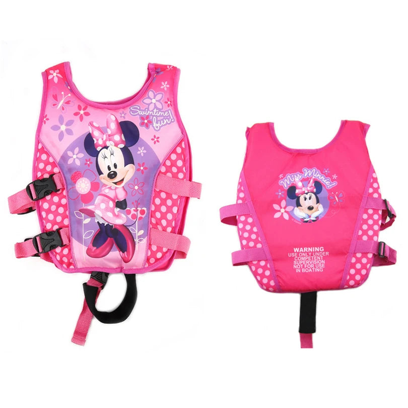 Hot Toys Boy Girl Non Inflatable Swim Vest Float Vest Swim Learning Assisted Swimwear Swimming Pool Accessories for Kid 8-18kgs